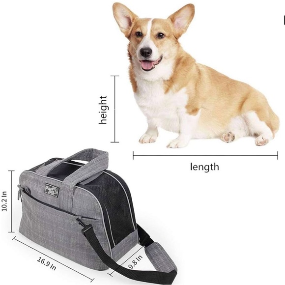 NEW All For Paws Pet Cat Dog Airline Approved For Most Travel Carrier Handbag - Picture 3 of 16